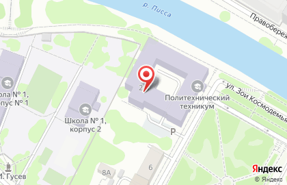 Гусевский политехнический техникум на карте