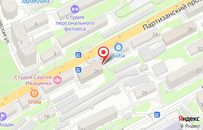 Клинико-диагностическая лаборатория Юнилаб на Партизанском проспекте на карте