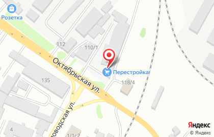 Магазин Перестройка в Георгиевске на карте
