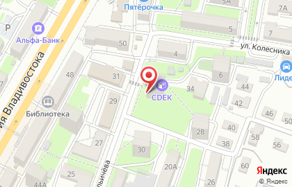 Флористическая мастерская Верона в Первореченском районе на карте