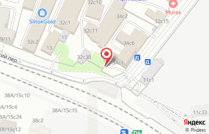 Интернет магазин gelione.ru на улице Золоторожский Вал на карте