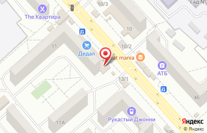 Киоск по продаже фруктов и овощей по продаже фруктов и овощей на улице Водопьянова на карте