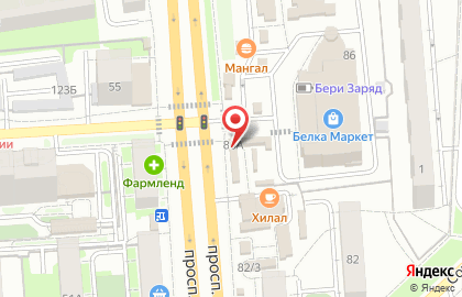 Салон связи МегаФон на проспекте Космонавтов на карте