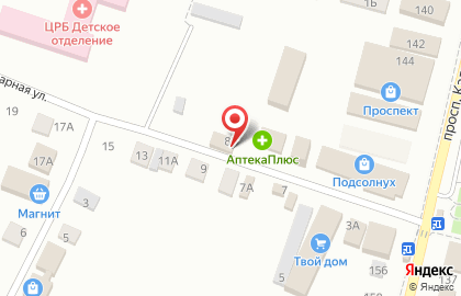 Салон связи Связной на Базарной улице на карте
