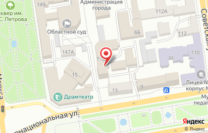 Тамбовтеплосервис, МУП на карте