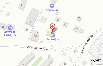 Роснефть в Томске на карте