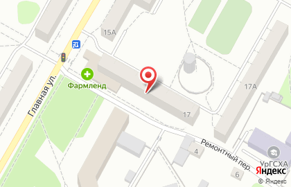 Центральная городская клиническая больница №1 на Главной улице в Истоке на карте