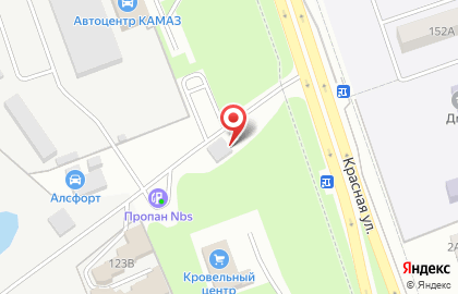 Магазин сахара и круп на Красной, 125/4 на карте