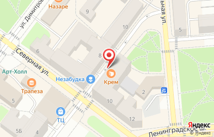 Альта на Северной улице на карте