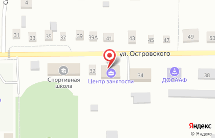 Центр занятости населения Тогучинского района на карте