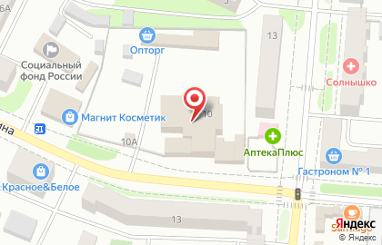 Саквояж-Тур на улице Ленина на карте