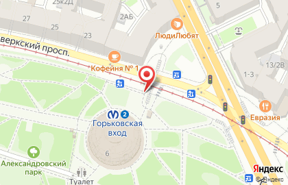 Мини-пекарня Выпечка АМ! на Каменноостровском проспекте на карте