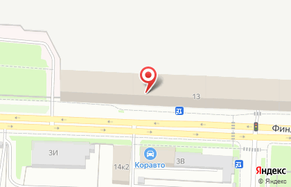 Кафе Старый город на Финляндской улице на карте