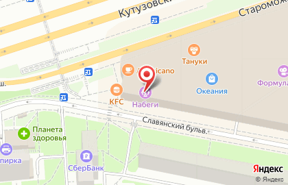 Магазин косметики и парфюмерии Sephora на Кутузовском проспекте на карте