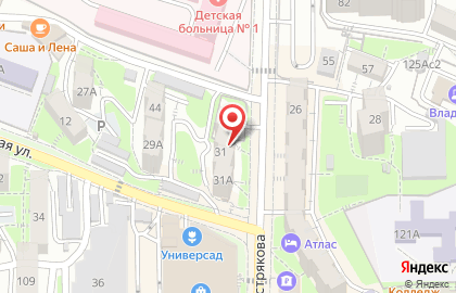 Парикмахерская Для Всей Семьи на Хабаровской улице на карте