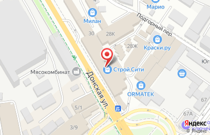 Медицинская лаборатория Оптимум на Донской улице на карте