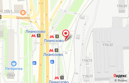 БАС на Дмитровском шоссе на карте
