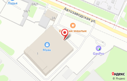 Оптика бутик на Автозаводской улице на карте