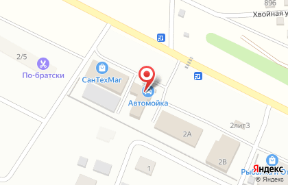 Автомойка в Уфе на карте