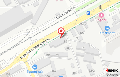 Магазин канцелярских товаров на ​Новороссийской, 82 на карте