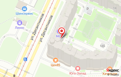 Компания в Санкт-Петербурге на карте