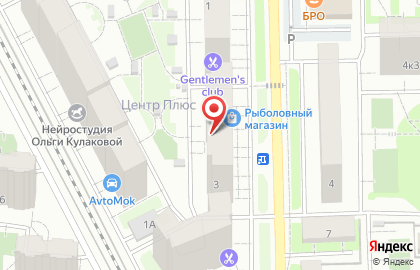 Фитнес-студия Рысь на карте