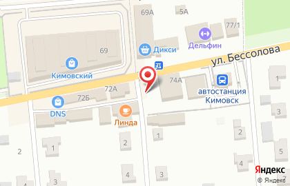 Магазин цветов в Туле на карте