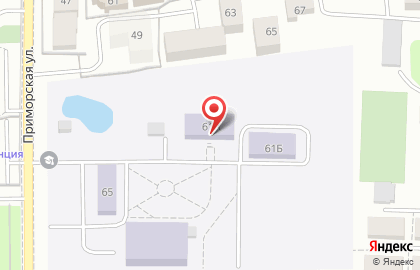 Калининградский филиал Санкт-Петербургский университет МВД РФ на Приморской улице на карте