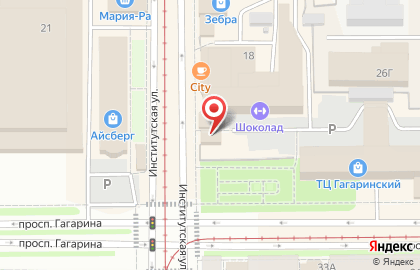 Магазин одежды в Кемерово на карте
