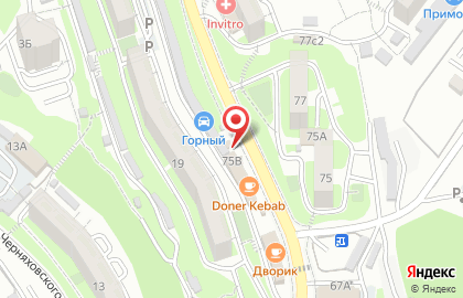 4 колеса на улице Нейбута на карте