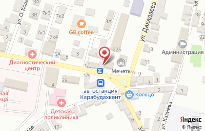 Парикмахерская в Махачкале на карте