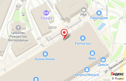 Салон Кухни Plaza Real на улице Ленинская Слобода на карте