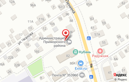 Администрация Приморского внутригородского района на карте