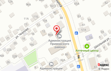 Участковый пункт полиции Приморского района на карте