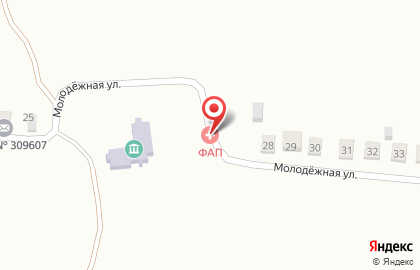 Почта России, АО на Молодёжной улице на карте