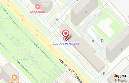 Магазин спортивного питания и аксессуаров Bodybuilding Shop в Центральном районе на карте