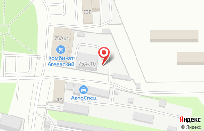 Комбинат кондитерских изделий Агеевский на карте