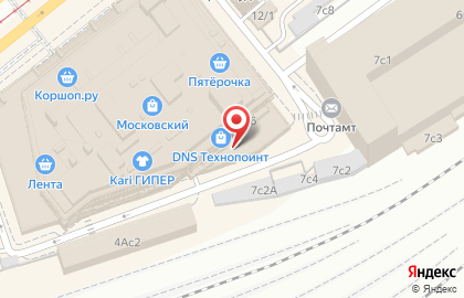 Шиномонтажная мастерская в Красносельском районе на карте