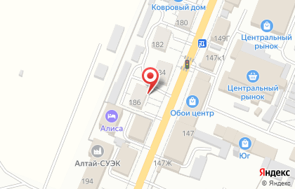 Магазин 100 дверей на Комсомольской на карте