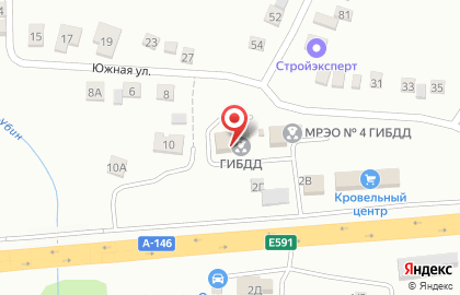 Отдел ГИБДД отдела МВД России по Северскому району на карте