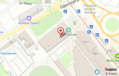 Свободный Театр в Ленинском районе на карте