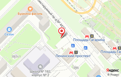Евросеть на Ленинском проспекте на карте