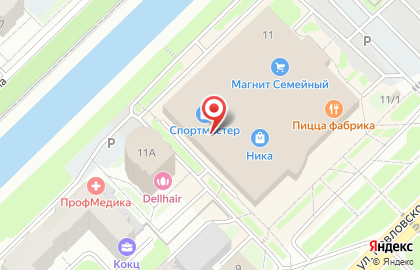 Кафе Крендель на улице Павловского на карте