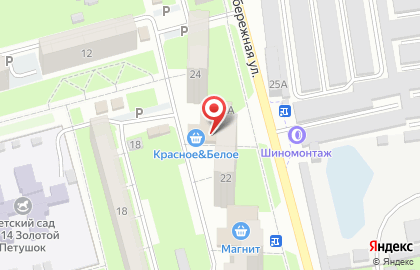 Красное & Белое в Курске на карте