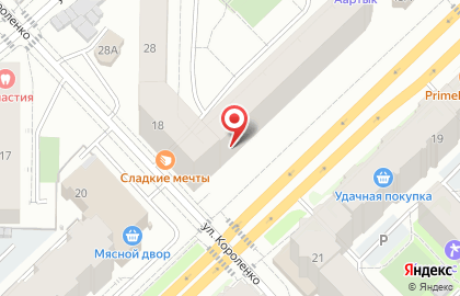 Агентство недвижимости МИР на улице Курашова на карте
