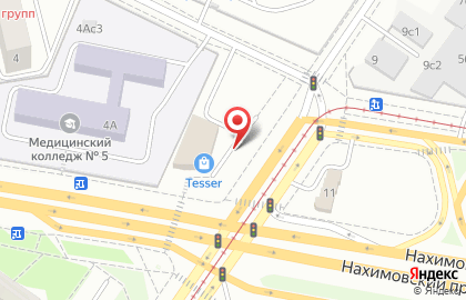 Салон керамической плитки и сантехники Тессер на Симферопольском бульваре на карте