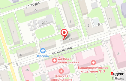 Магазин Солнышко мое на улице Каманина на карте