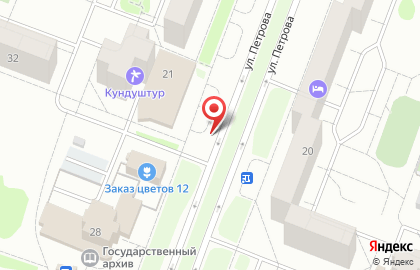 Доктор шин на улице Петрова на карте