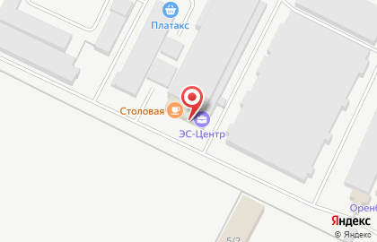 Столовая в Оренбурге на карте