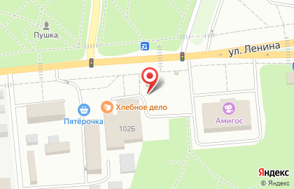 Октябрь на улице Ленина на карте